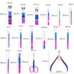 Stainless Steel Beauty Nail Clipper Set - 12 PCS Trimming Kit - 3