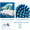 Philips HX3/HX6/HX9 Series Toothbrush Head - Double Effect Black - 3