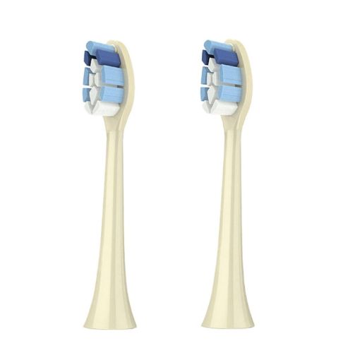 Electric Toothbrush Head 2 PCS for Ulike UB602 UB603 UB601 White Green - 1