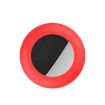 Red Silicone Pet Locator Tracker Cover for AirTag, Size S - 1