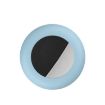 Denim Blue Silicone Pet Locator Tracker Cover for AirTag, Size M - 1