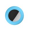 Sky Blue Silicone Cover for AirTag Pet Locator Tracker, Size M - 1