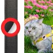 Yellow Silicone Cover for AirTag Pet Locator Tracker, Size L - 5