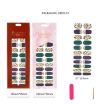 Shiny Onion Powder Waterproof Nail Sticker - 22 Fingers (ZX-3031) - 3