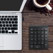 BT302 28-Key Mini Wireless Laptop Keyboard, 2.4G, Black - 6