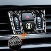 BMW X1 F48/X2 F39 Central Air Outlet Knob Sticker - Black - 7