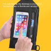 Tteoobl Waterproof Crossbody Phone Bag - Touch Screen Chest Bag, White - 5