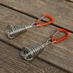 Stainless Steel Octopus Buckle for Tent Rope - Outdoor Camping Nail - 2