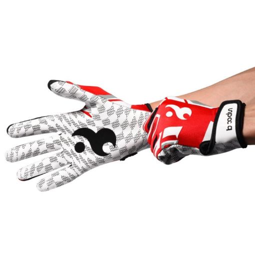 BOODUN C281071G Red M Baseball Rugby Fitness Anti-Slip Hiking Gloves - 1