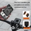 WEST BIKING Magnetic 360 Rotating Phone Bracket for Bikes (Black) - 3