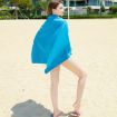 Quick Dry Microfiber Sports Towel 40x80cm - Purple Mesh Bag - 6