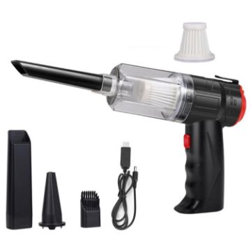Compact 13000pa Dual-Purpose Car Vacuum Cleaner - Blowing & Suction - 1