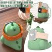 Cute Dinosaur Silicone Charging Stand for Apple Watch - 2 PCS (Yellow) - 2