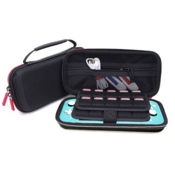 Nintendo Switch Lite Game Console Case Storage Bag - Black - 1