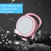 Anti-Lost Tracker Silicone Case for AirTag 30mm (Pink+White) 2 PCS - 5