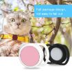 Anti-Lost Tracker Silicone Case for AirTag 30mm (Pink+White) 2 PCS - 6