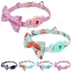 Pet Tracker Collar with AirTag Insert Buckle Bow - Pink - 2