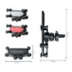Universal Car Air Outlet Gravity Phone Holder KM-20 - Black - 2