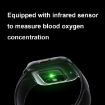 QS16Pro 1.69" Waterproof Smart Watch with Body Temp Detection - Black Steel - 5