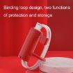3 PCS Red Silicone Case for Type-C Data Cable - Washable & Soft - 4