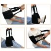 MTP-921 Auxiliary Shift Band Reinforced Care Belt - Black - 6