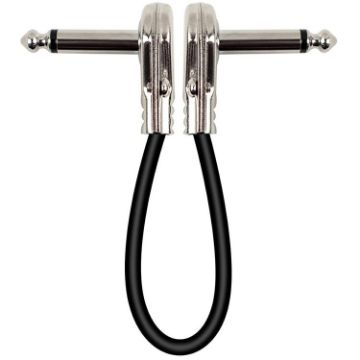 Electric Guitar Effect Line - Single Block Audio Instrument Cable, 15cm - 1