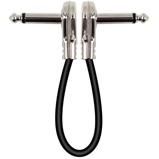 Electric Guitar Effect Line - Single Block Audio Instrument Cable, 15cm - 1