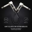 Electric Guitar Effect Line - Single Block Audio Instrument Cable 15cm - 5