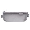 Transparent Mesh Exam Pen Bag - Triangle Style, Gray | Hechooses D033 - 1