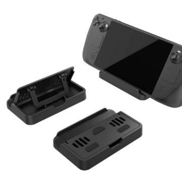 PGTECH Adjustable Console Stand + Trackpad Sticker Set for Steam Deck - 1