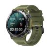 K56Pro Smart Calling Watch - Heart Rate/Blood Pressure/Oxygen Monitor Green - 1