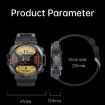 K56Pro Smart Calling Watch - Heart Rate/Blood Pressure/Oxygen Monitor Green - 3