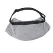 Gray Electric Heated Hand Warmer Muff - Cold Weather Thermal Glove Bag - 3