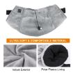 Gray Electric Heated Hand Warmer Muff - Cold Weather Thermal Glove Bag - 5