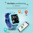 DF75 1.4" 4G GPS Kids Waterproof Smart Watch with SOS - Black - 4