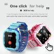 DF75 1.4" 4G GPS Kids Waterproof Smart Watch with SOS - Black - 5