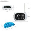 KD-661 Wireless Electric Dog Fence Shock Collar for Two Dogs (US Plug) - 3