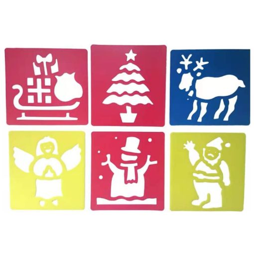 DIY Drawing Stencil for Kids - Colorful Hollow Copy Board (H-07) - 1