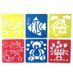 DIY Drawing Stencil for Kids - Colorful Hollow Copy Board (H-10) - 1
