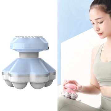 XF-76 Mini Massager USB Vibrator Whole Body Home Massager - Blue - 1