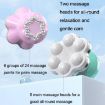 XF-76 Mini Massager USB Vibrator Whole Body Home Massager - Blue - 4