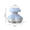 XF-76 Mini Massager USB Vibrator Whole Body Home Massager - Green - 3
