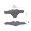 Grey Memory Foam Lumbar & Neck Pillow Car Headrest - Slow Rebound - 3