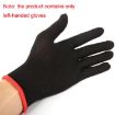 2PCS Beginner Nylon Anti-Slip Left Hand Guitar Gloves, Size Medium - 5