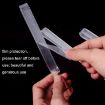 PJ1226 Music Spectrum Clipplane Tablature Clip - 1 Pair (Transparent) - 5