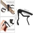 12 PCS Folk Wood Bass Guitar Tuning Clip Tuner Instrument Set - 5