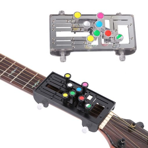 Silver Folk Ukulele Guitar Chord Assist for Beginners Guitar Boosters - 1