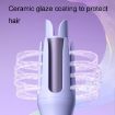 32mm RD-2118 Automatic Hair Curler, Electric Rotary, CN Plug - Purple - 4