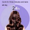 32mm RD-2118 Automatic Hair Curler, Electric Rotary, CN Plug - Purple - 5