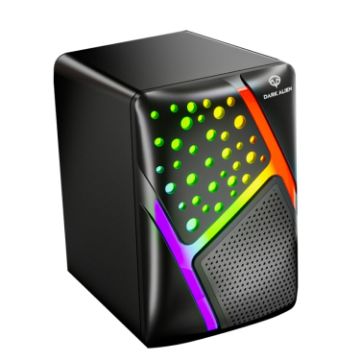 Dark Alien S-511 USB Wired Stereo Computer Speaker, 1.2m Cable Length - 1